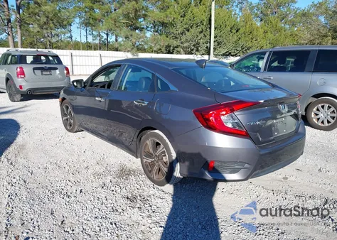 2016 Honda Civic Touring z USA, uszkodzony, nr VIN 19XFC1F90GE203792
